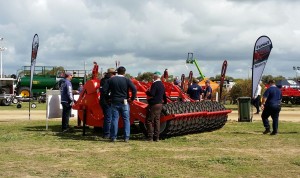 Lots of interest in the Farmax Spader at Dowerin Field Days